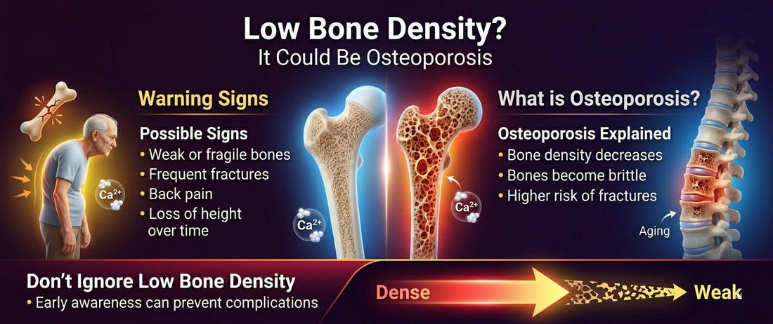 Low Bone Density? It Could Be Osteoporosis