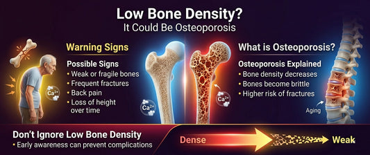 Low Bone Density? It Could Be Osteoporosis