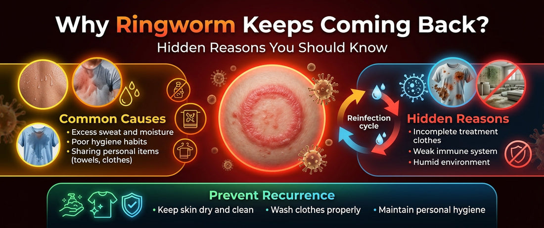 Why Ringworm Keeps Coming Back: Hidden Reasons