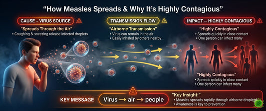 How Measles Spreads and Why It’s Highly Contagious