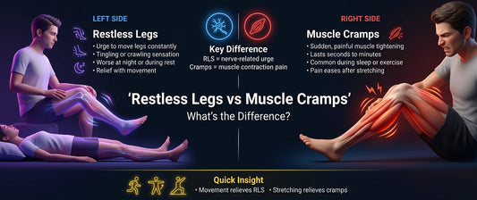 Restless Legs vs Muscle Cramps: What’s the Difference?