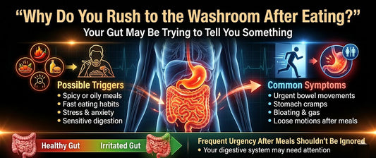 Why Do You Rush to the Washroom After Eating?