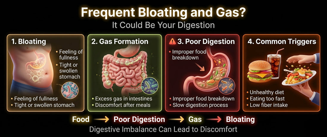 Frequent Bloating and Gas? It Could Be Your Digestion