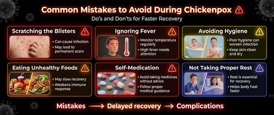 Common Mistakes to Avoid During Chickenpox