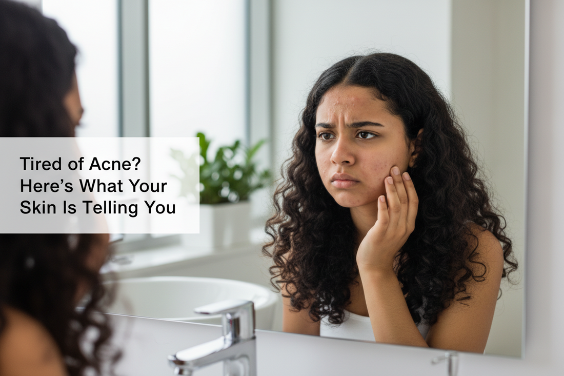 Tired of Acne? Here’s What Your Skin Is Telling You