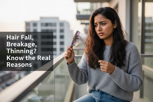 Hair Fall, Breakage, Thinning? Know the Real Reasons