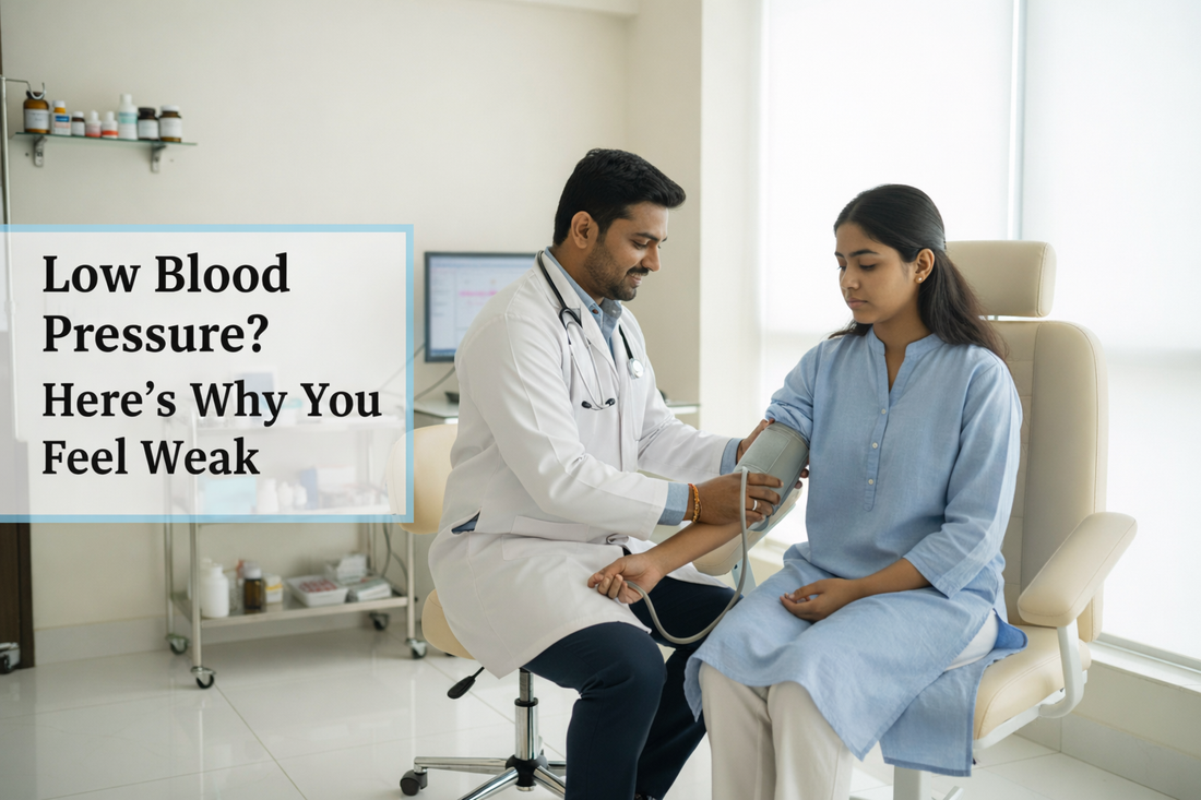 Low Blood Pressure? Here’s Why You Feel Weak