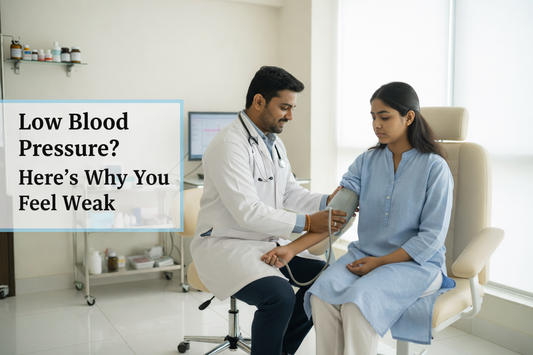 Low Blood Pressure? Here’s Why You Feel Weak