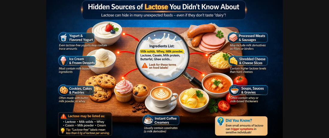 Hidden Sources of Lactose You Didn’t Know About