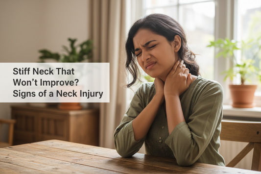 Stiff Neck That Won’t Improve? Signs of a Neck Injury