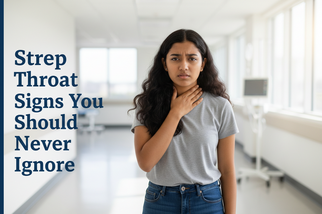 Strep Throat Signs You Should Never Ignore