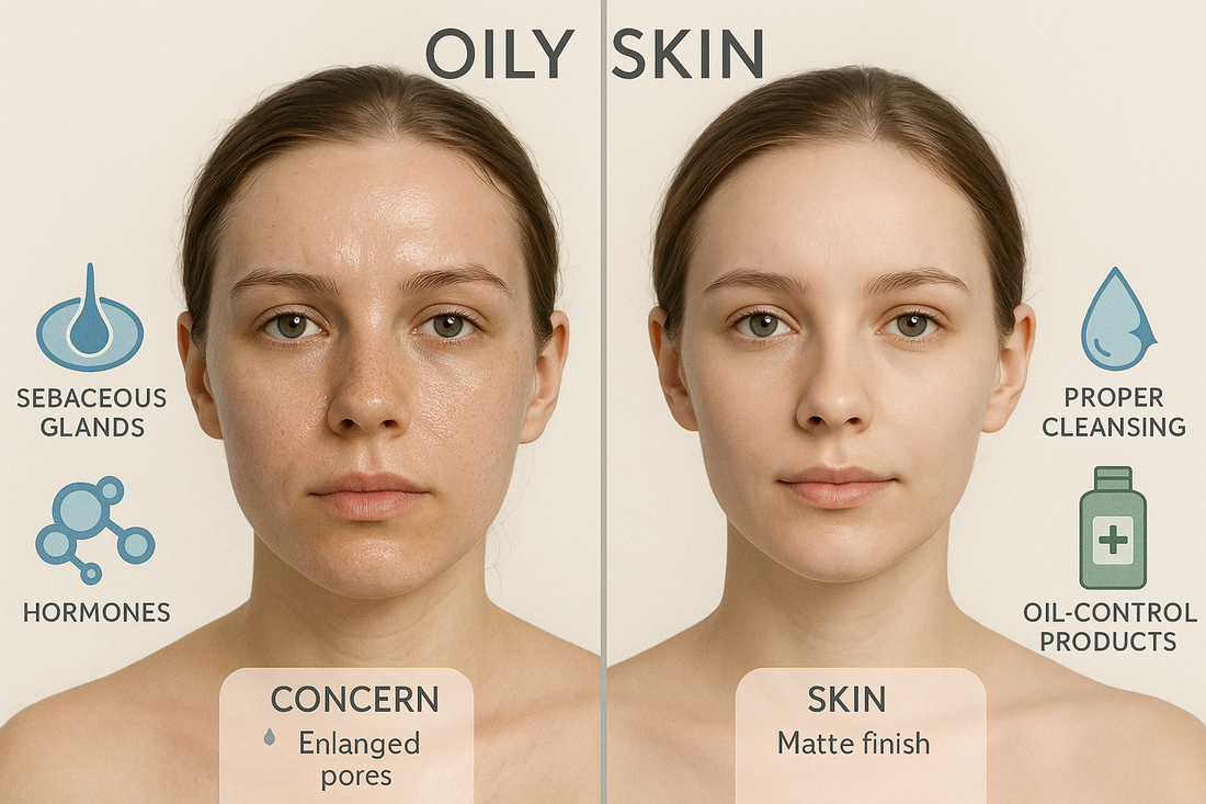Why Your Skin Gets Oily — and How to Stop It!