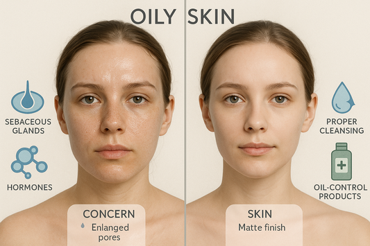 Why Your Skin Gets Oily — and How to Stop It!