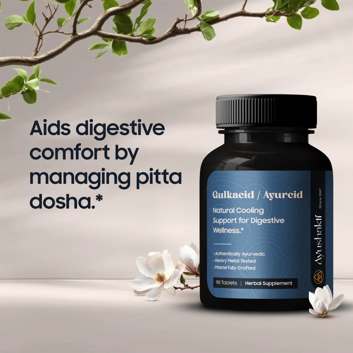 Gulkacid Ayurcid Herbal Supplement