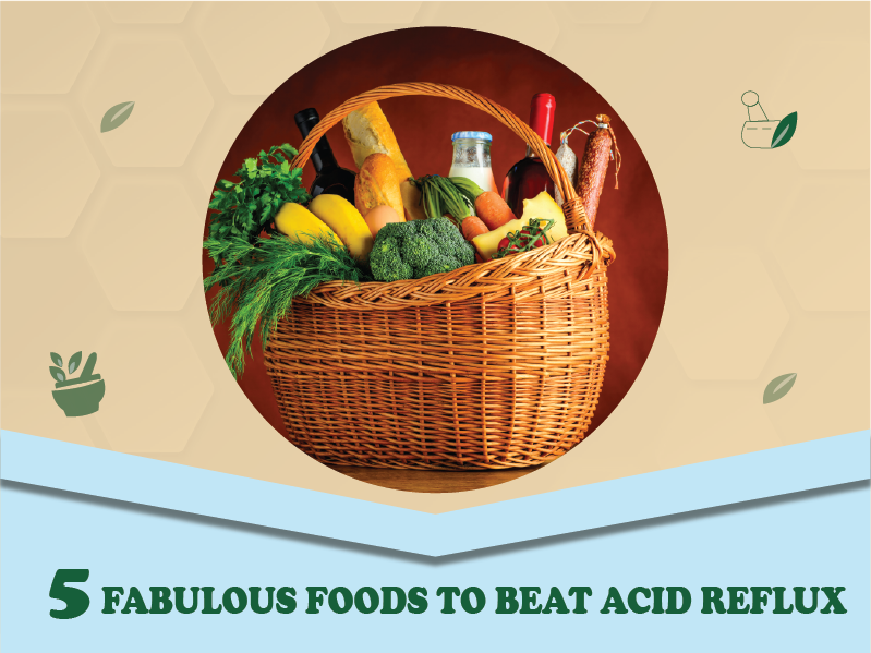 5 Fabulous Foods to Beat Acid Reflux