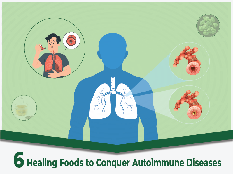 6 Healing Foods to Conquer Autoimmune Diseases