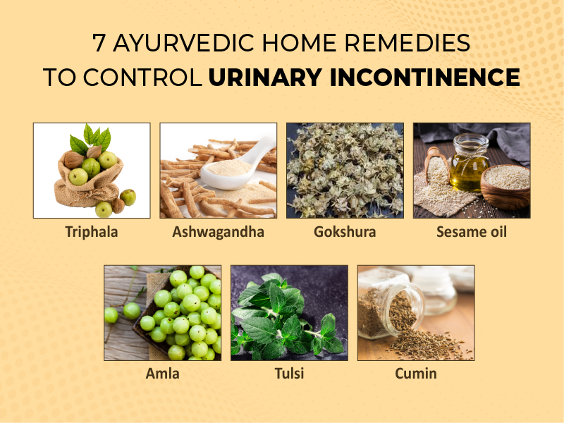 7 Ayurvedic Home Remedies to Control Urinary Incontinence