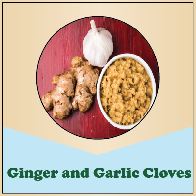 Ginger and Garlic Cloves