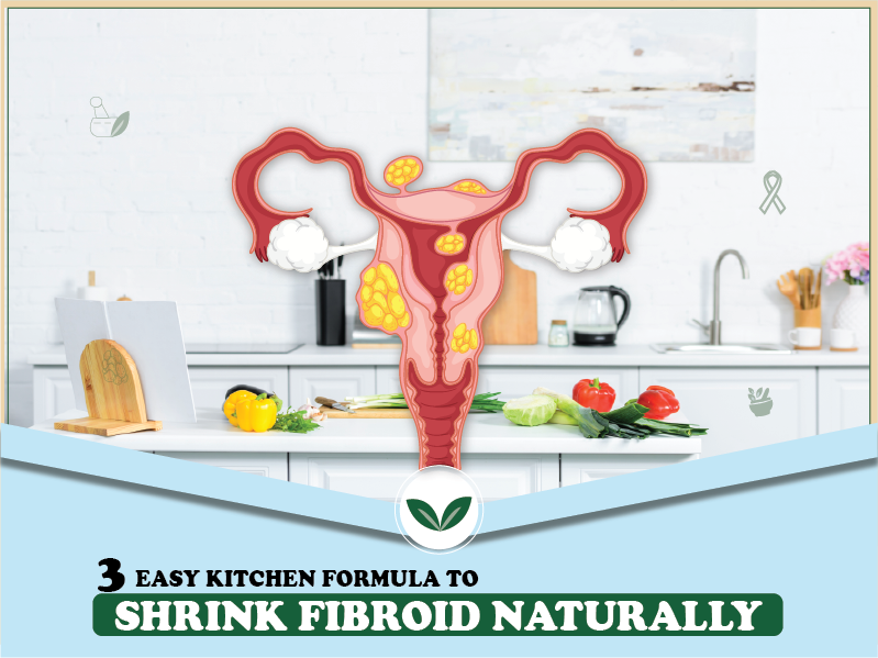 3 Easy Kitchen Formula to Shrink Fibroid Naturally