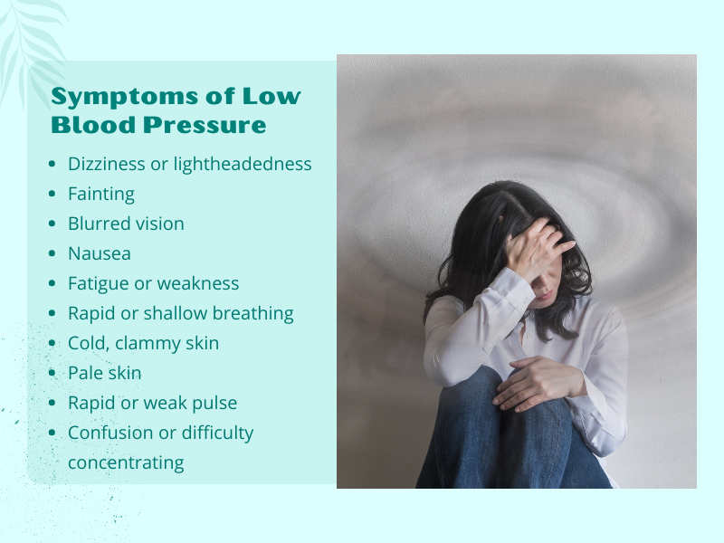 Symptoms of Low Blood Pressure