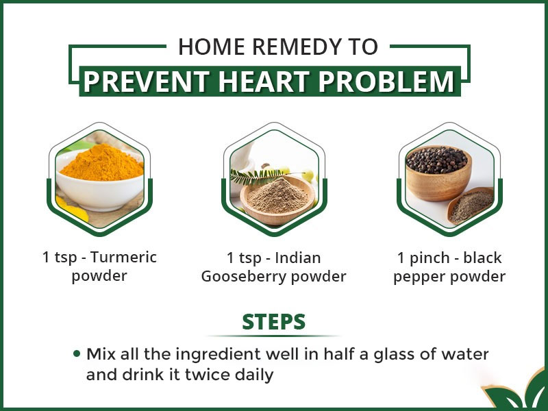 Home remedies to prevent heart problems